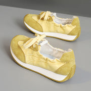 Damen Sportliche Sneaker mit elastischem Einstieg und rutschfester Sohle
