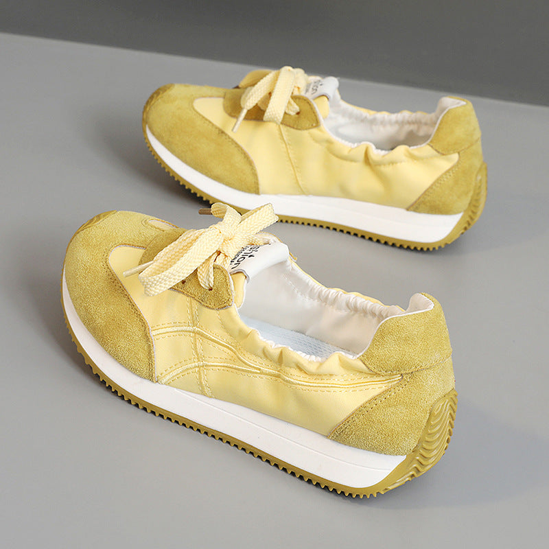 Damen Sportliche Sneaker mit elastischem Einstieg und rutschfester Sohle