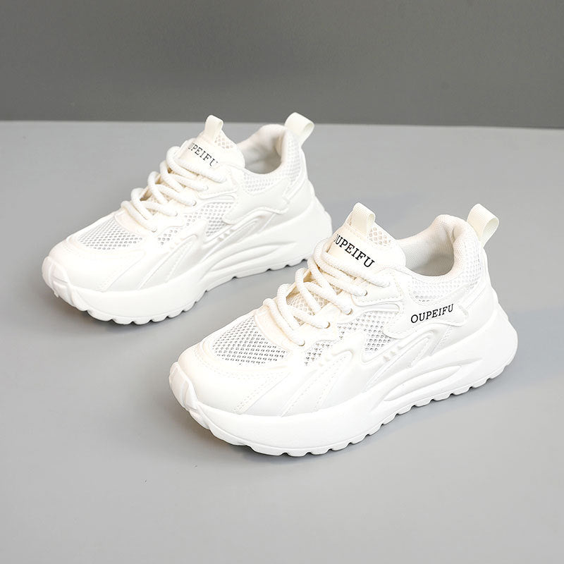 Damen Sportliche atmungsaktive Sneakers mit dämpfender Laufsohle und trendigem Design