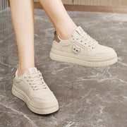 Damen Sportliche Sneaker mit gepolsterter Laufsohle und atmungsaktiver Obermaterialkombination