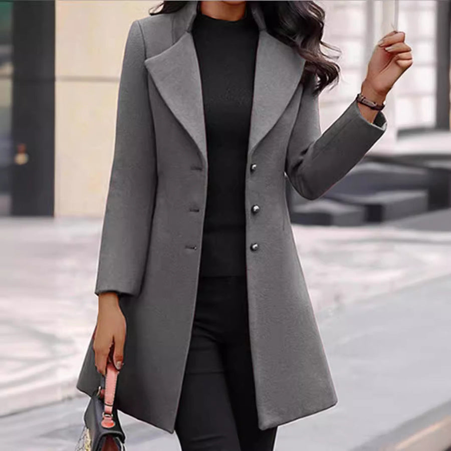 Damen Eleganter und zeitloser Mantel