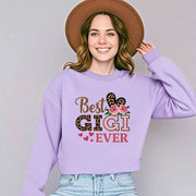 Damen Sweatshirt mit kreativem Gigi-Motiv