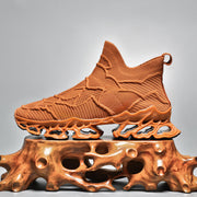 Damen Sportliche Strick-Sneaker mit rutschfester Sohle und innovativer Dämpfungstechnologie