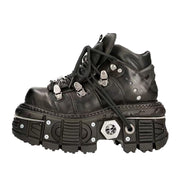 Damen Stabile High-Top Stiefel mit robuster Gummisohle Heidi-Mode