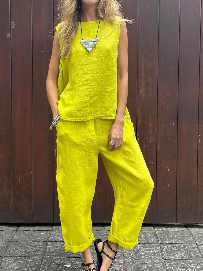 SABRINA | Sommerliches Zweiteiler-Set mit leichtem Komfort und modernem Stil für jeden Tag