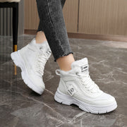 Damen Winterstiefel mit weichem Fleece-Futter und rutschfester Sohle
