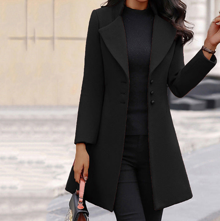 Damen Eleganter und zeitloser Mantel