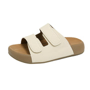 Damen Bequeme Clogs mit verstellbaren Klettverschlüssen und anatomischem Fußbett
