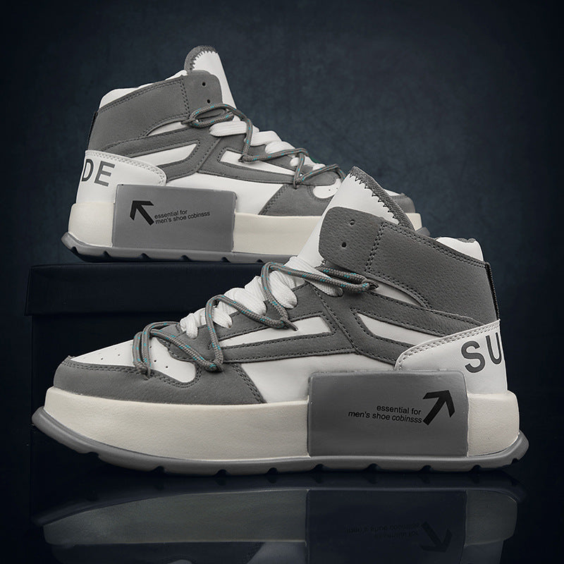 Herren Modische High-Top Sneakers mit innovativem Traktionsdesign