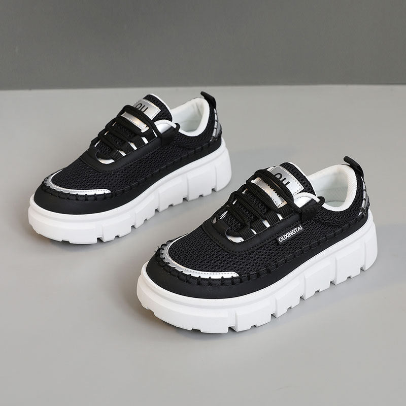 Damen Sportliche Trend-Sneaker mit Federung und atmungsaktivem Obermaterial
