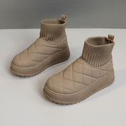 Damen Winter Sneakers mit isolierendem Fleece-Futter und rutschfester Sohle