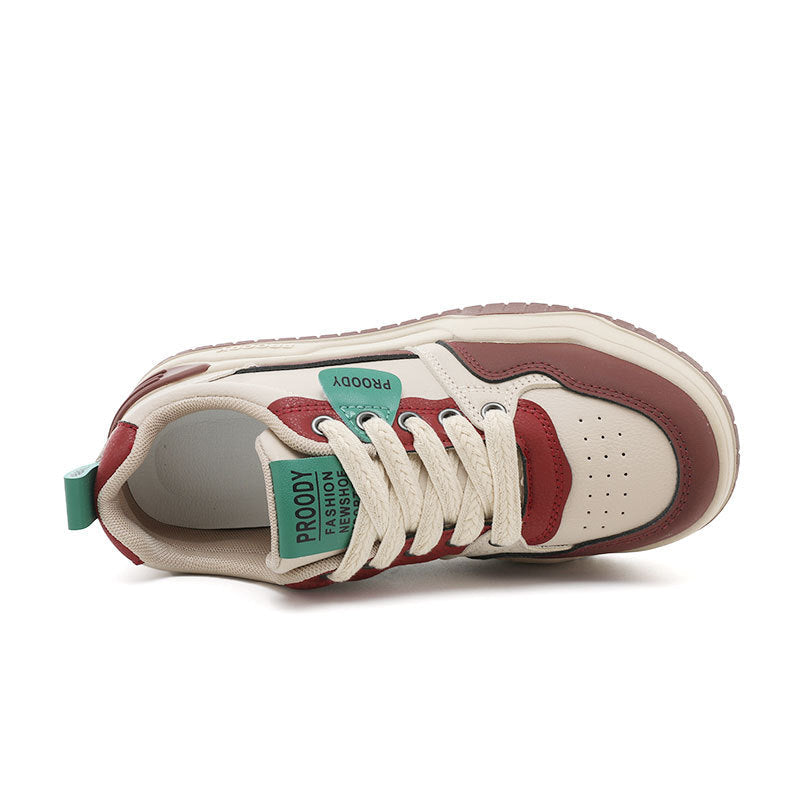 Damen Sportliche Chunky Sneakers mit modischem Design und dämpfender Laufsohle