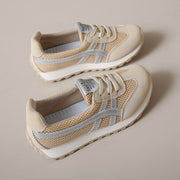 Damen Sportliche und atmungsaktive Sneakers mit elastischem Mesh-Obermaterial