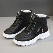 Damen trendige High-Top Sneakers mit robustem Profil und modischem Design