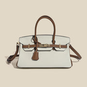Jana | Damen Leder Schultertasche – Strukturierte Handtasche Rindsleder Crossbody für Büro 2026