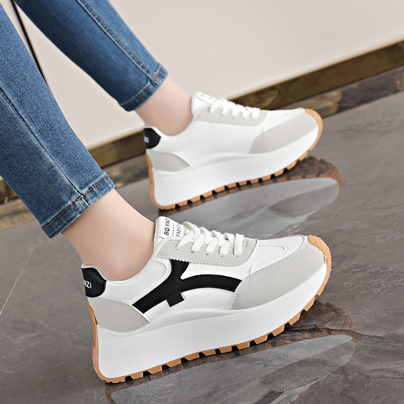 Damen Sportliche Chunky Sneaker mit dämpfender Laufsohle und modischem Design