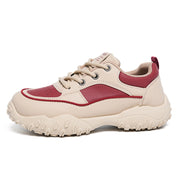Damen Sportsneakers mit rutschfester Gummisohle und atmungsaktivem Obermaterial