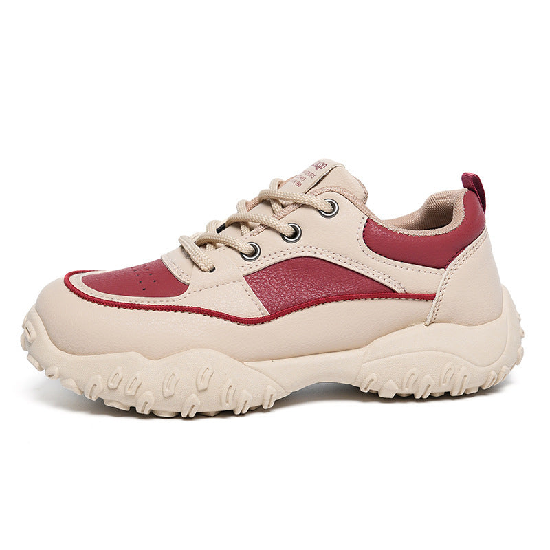 Damen Sportsneakers mit rutschfester Gummisohle und atmungsaktivem Obermaterial