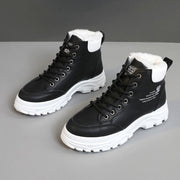 Damen Winterstiefel mit weichem Fleece-Futter und robustem Profil