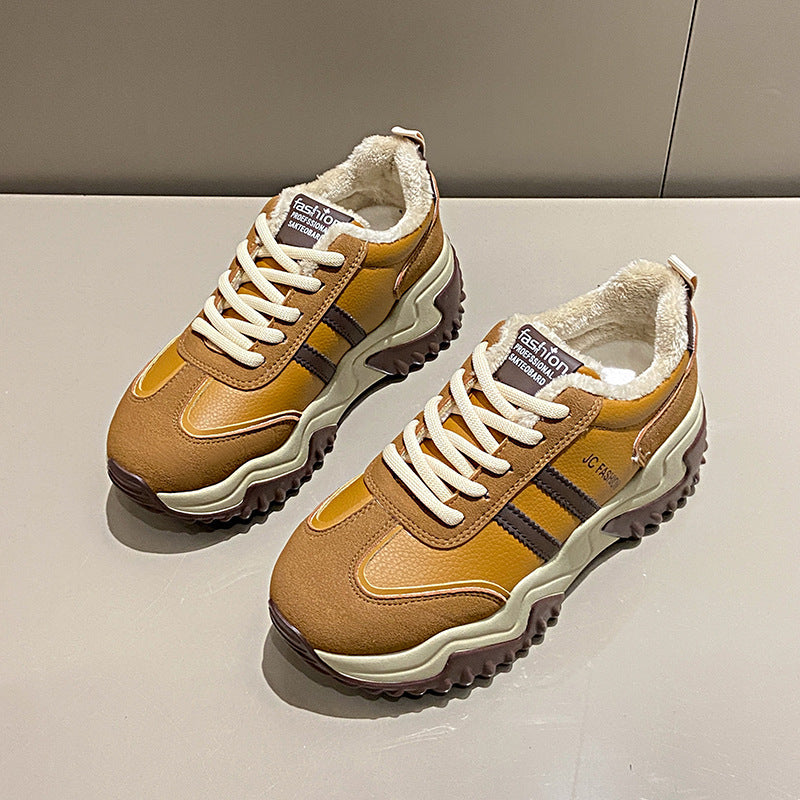 Damen modische Sneakers mit atmungsaktivem Mesh-Obermaterial und dämpfender Laufsohle