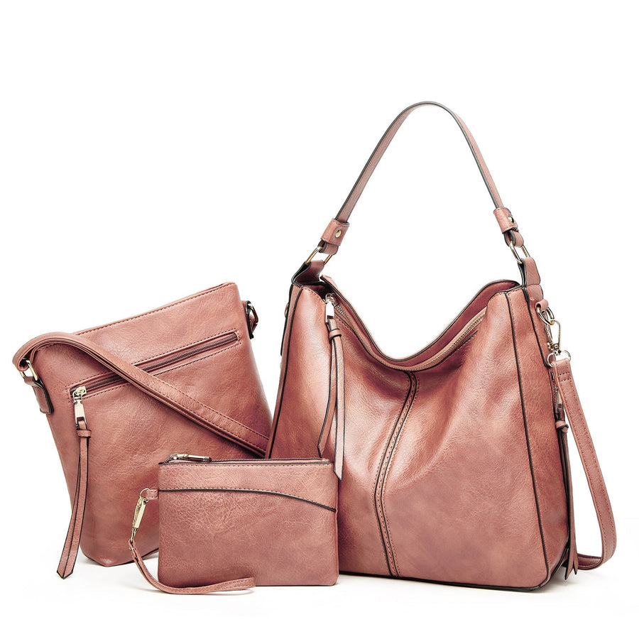 Luxuriöses 3-teiliges Handtaschen-Set für die moderne Frau