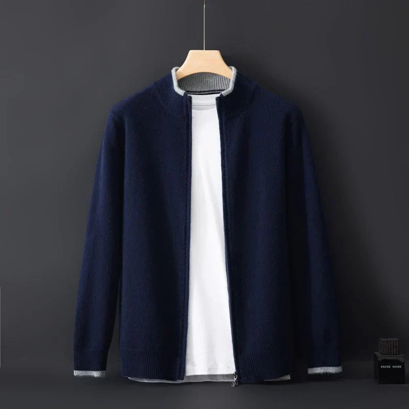 Eric | Reißverschlussjacke mit Kaschmir-Gefühl