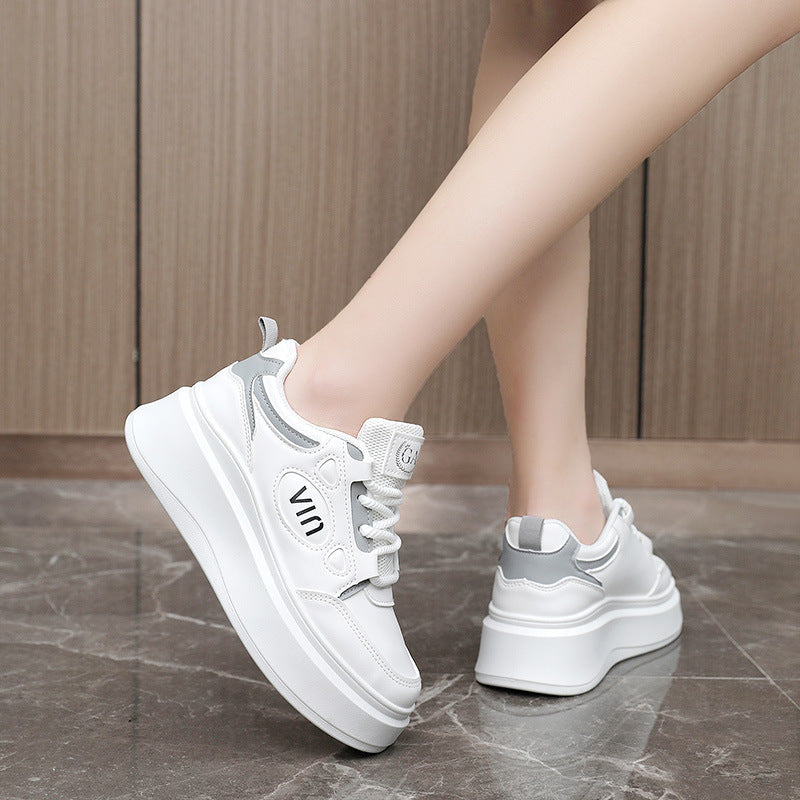 Damen Chunky Sneakers mit ergonomischem Design und atmungsaktiver Laufsohle