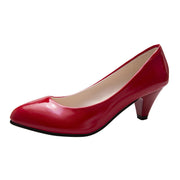 Damen Elegante Pumps Mit Blockabsatz – Bequeme Klassische Schuhe