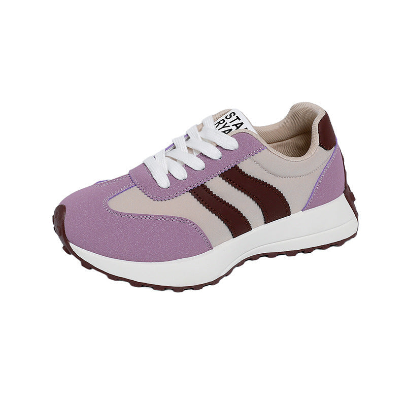 Damen Sportliche Sneakers mit atmungsaktivem Obermaterial und rutschfester Sohle