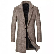 Herren eleganter Karomantel Aliams