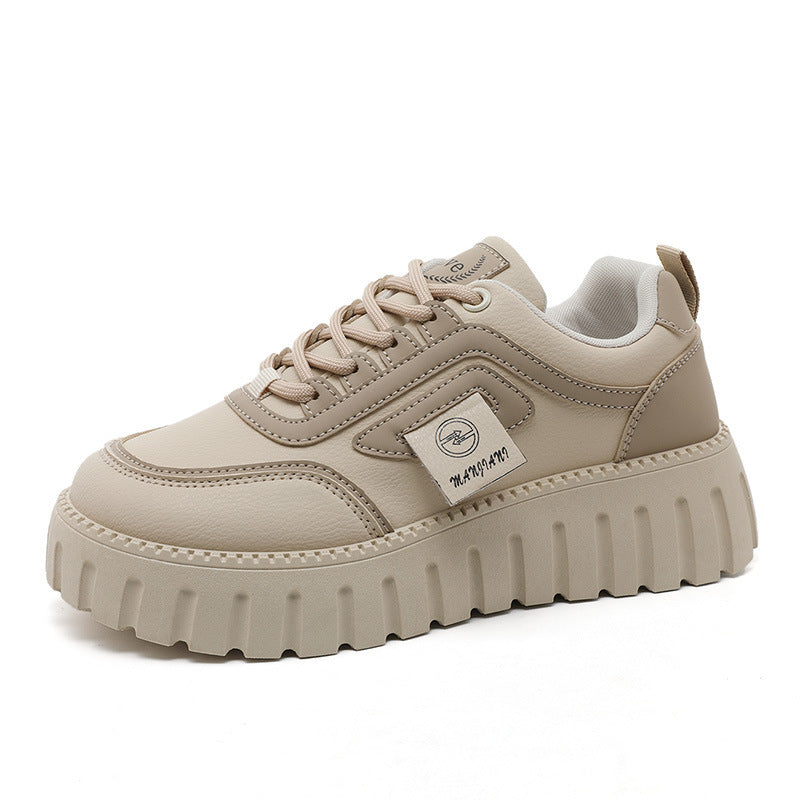 Damen modische Chunky Sneaker mit dämpfender Gummisohle und atemberaubendem Design