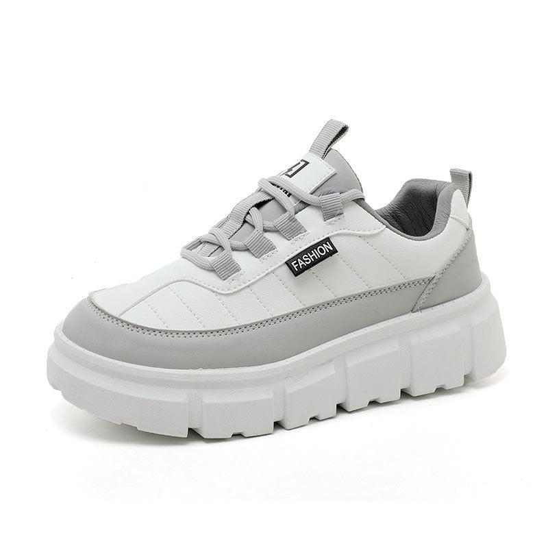 Damen Sportliche Plateau Sneaker