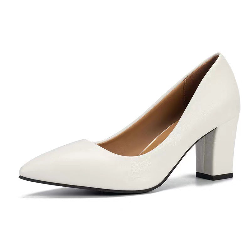 Damen Elegante Pumps Mit Blockabsatz – Klassische Bequeme Schuhe