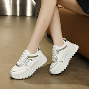 Damen Sportliche Sneaker mit futuristischem Design und gepolstertem Komfort