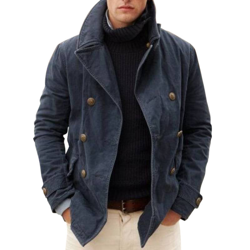Herren modischer Doppeltknopf-Blazer Aliams