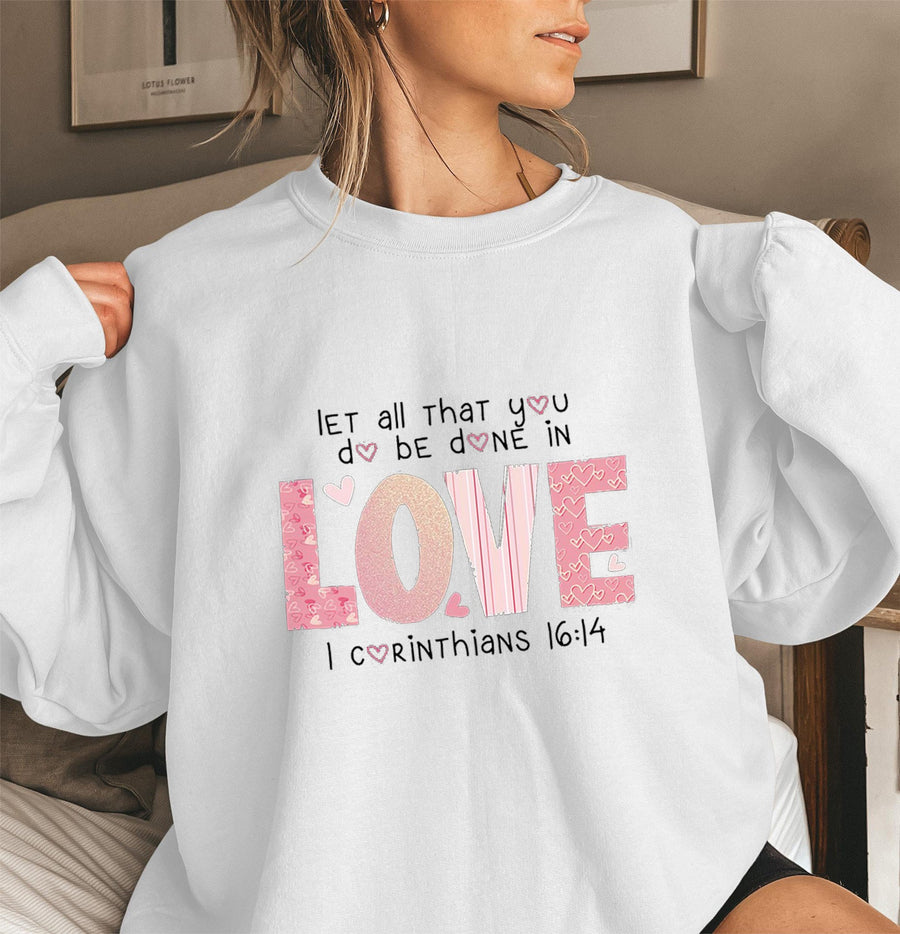 Damen Sweatshirt mit inspirierendem Druck und bequemer Passform