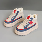 Damen High-Top Sneakers mit kuscheligem Innenfutter und rutschfester Sohle