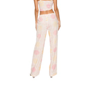 Damen bequeme Schlafhose mit maritimem Muster