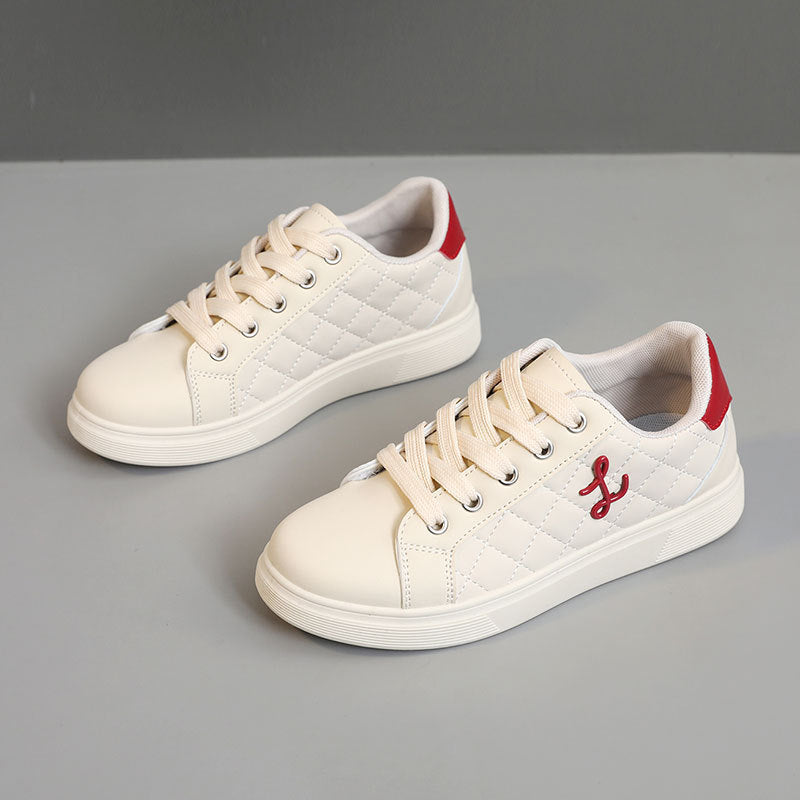 Damen Sneaker mit komfortablem Fleece-Futter und modischen Akzenten