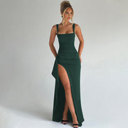 Valentina | Elegantes Maxikleid mit femininem Rückendesign