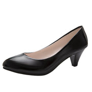 Damen Elegante Pumps Mit Blockabsatz – Bequeme Klassische Schuhe