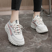 Damen Sportliche Fashion Sneakers mit atmungsaktivem Obermaterial