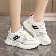 Damen Sportliche Sneaker mit atmungsaktivem Obermaterial und dämpfender Laufsohle