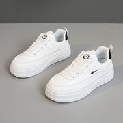 Damen Sneakers mit trendigem Plateausohlen-Design und atmungsaktiven Materialien