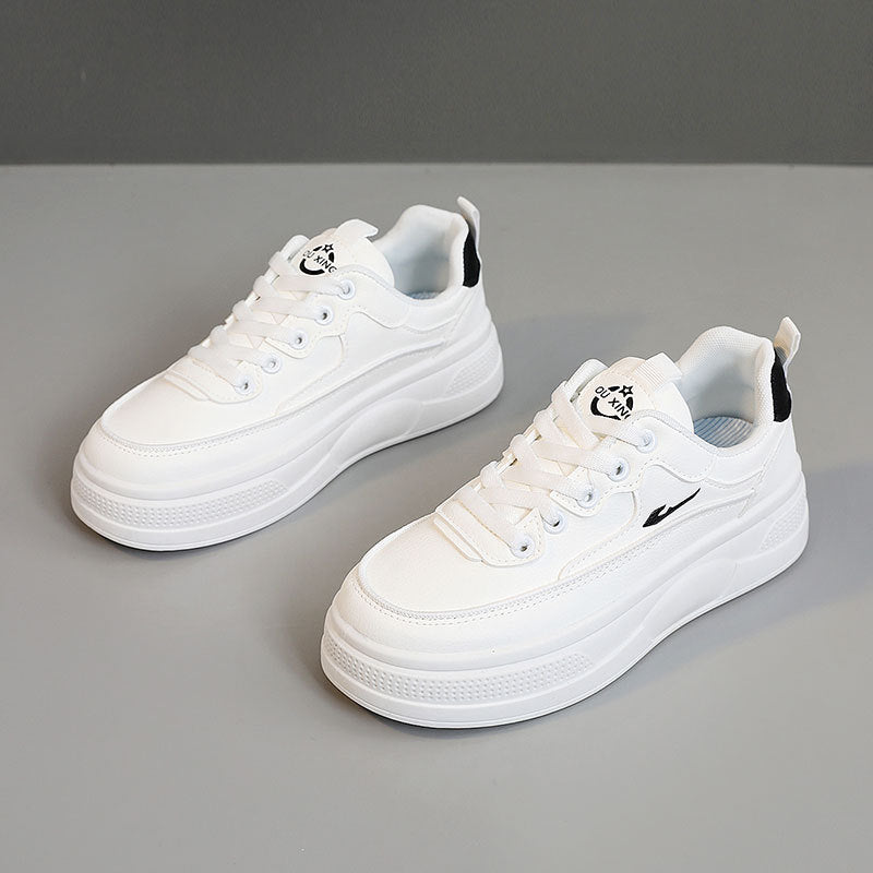 Damen Sneakers mit trendigem Plateausohlen-Design und atmungsaktiven Materialien