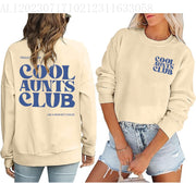 Damen Sweatshirt mit coolem Club-Motiv