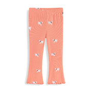 Mädchen Leggings mit fröhlichem Hunde-Muster Drune