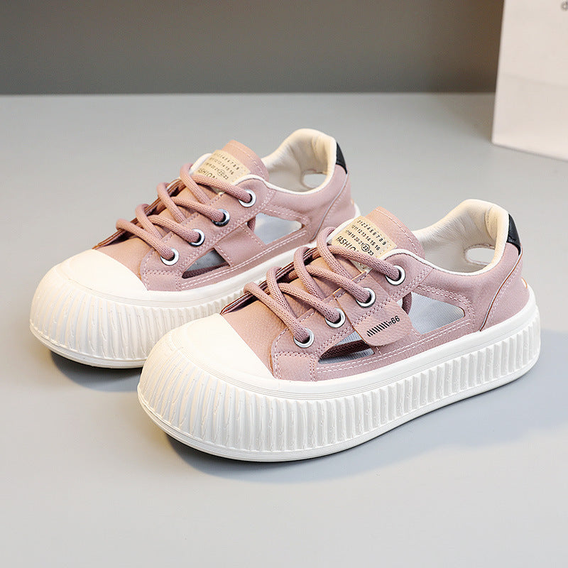 Damen Sportliche Sneaker mit atmungsaktiver Mesh-Oberfläche und flexiblem Design