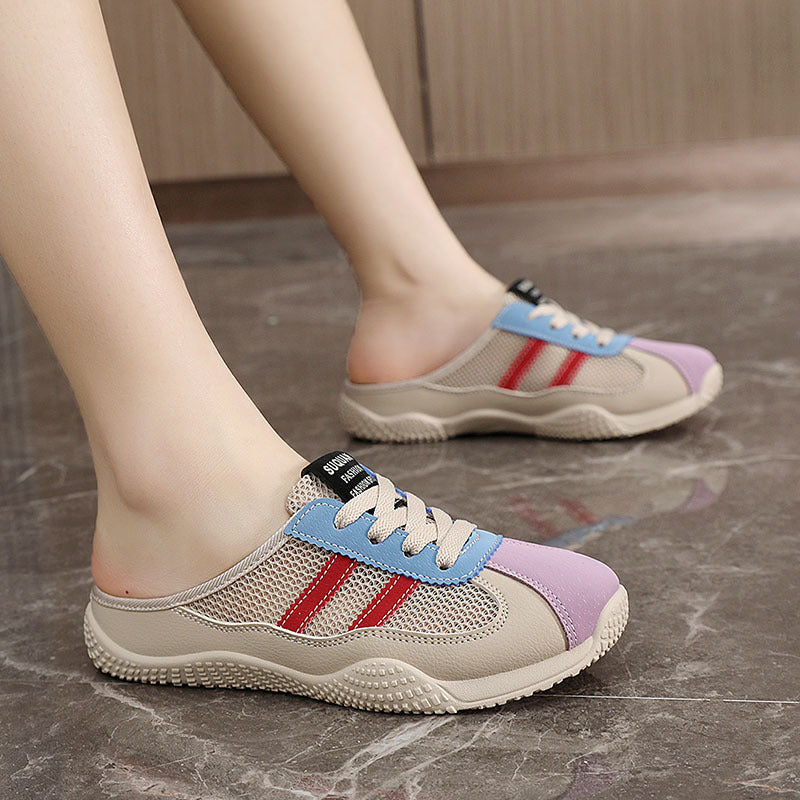 Damen Atmungsaktive Freizeit-Slipper mit rutschfester Sohle