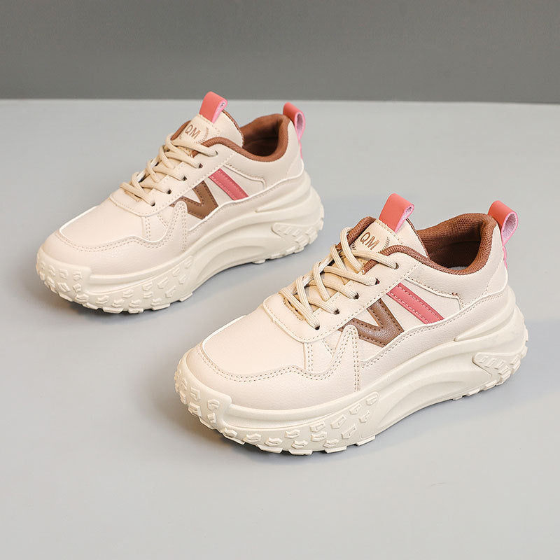 Damen Chunky Sneakers mit dämpfender Laufsohle und atmungsaktivem Obermaterial